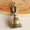 Brass Handicraft Die-casting Drop Magic Key Car Button Hanging Ornament Wind Bell Tibetan Bronze Creative Gift Home Decoration Pendant Best Birthday Gift Stevvex