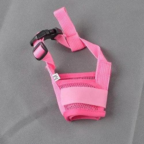 Breathable Adjustable Dog Muzzle Nylon Straps Anti Barking Comfortable Dog Muzzles Pets Accessories Mouth Cover For Outdoor Walking Stevvex