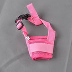 Breathable Adjustable Dog Muzzle Nylon Straps Anti Barking Comfortable Dog Muzzles Pets Accessories Mouth Cover For Outdoor Walking Stevvex