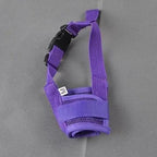 Breathable Adjustable Dog Muzzle Nylon Straps Anti Barking Comfortable Dog Muzzles Pets Accessories Mouth Cover For Outdoor Walking Stevvex
