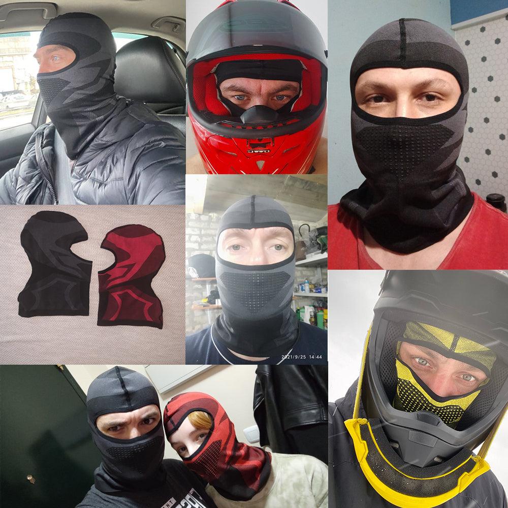 Breathable Balaclava Motorcycle Full Face Cover Motorbike Cycling Bike Mask Motocross Moto Riding Helmet Liner Caps Men Women Face Scarf Mask Sunscreen Dustproof Army Cycling Hunting Fishing Tactical Airsoft Hat Stevvex