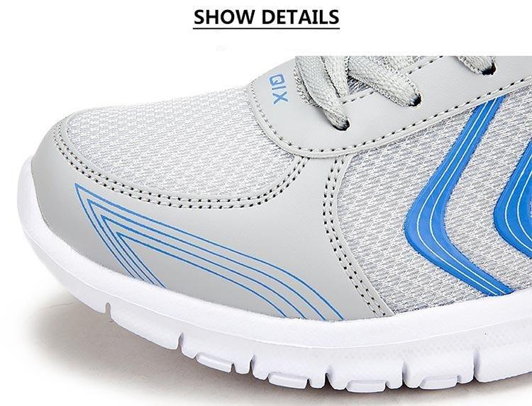 Breathable Fashion Women Sneakers White Women Casual Shoes Athletic Road Running Mesh Breathable Casual Sneakers Lace Up Comfort Sports Student Fashion Tennis Sneakers Stevvex