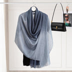 Breathable Gradient Soft Headscarves Hijab (MH161)