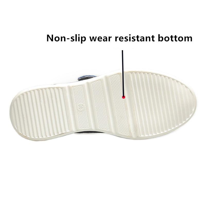 Breathable Woman Sneakers Zipper Platform Trainers Women Casual Lace-Up Fashion Rhinestone Upper Double-Sided Zippers Platform Trainers Outdoor Fitness Espadrilles Walking Shoes Stevvex
