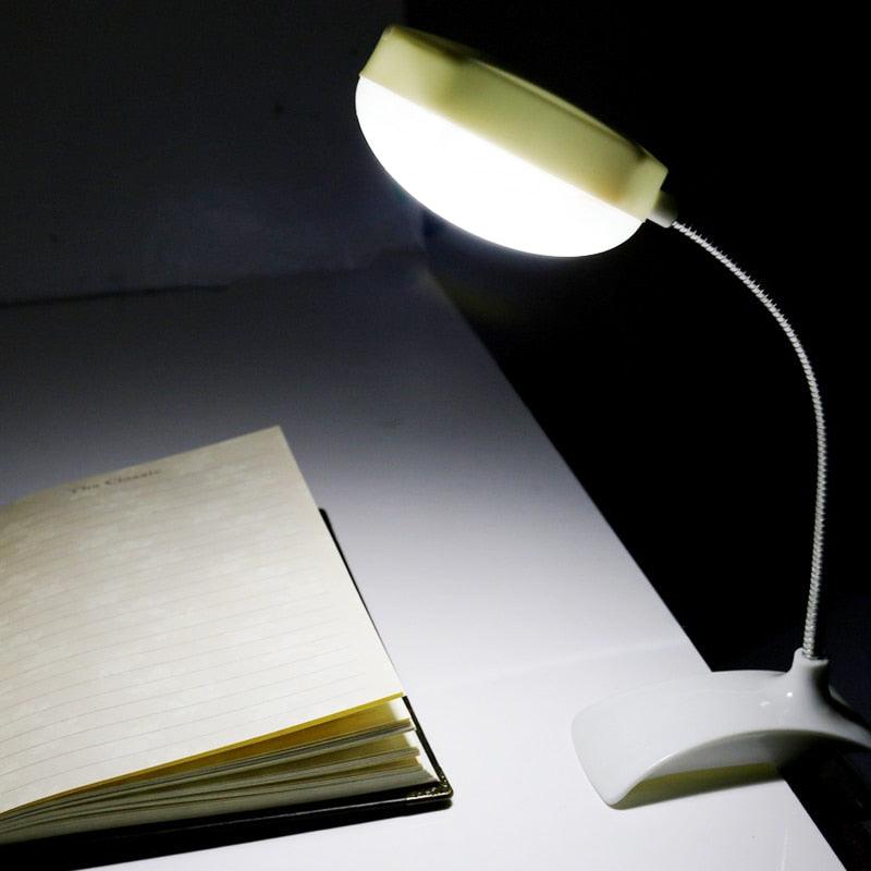 Bright LED Table Lamp Study Desk Reading Book Lamp Eye-care Bedside Bedroom Battery Desk Light For Student Office LED Stand Decorative Table Lamp Cute Study Lamps for Bedroom Décor Stevvex