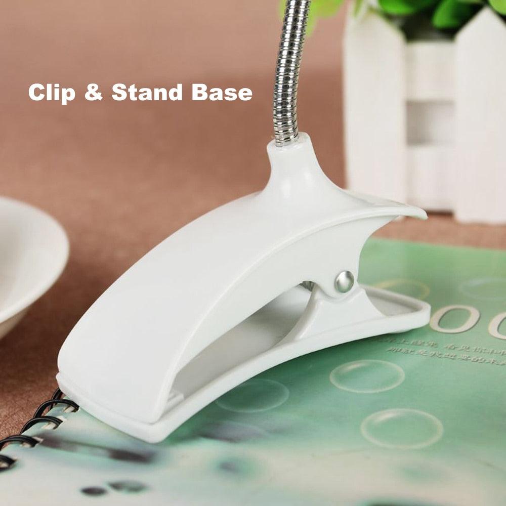 Bright LED Table Lamp Study Desk Reading Book Lamp Eye-care Bedside Bedroom Battery Desk Light For Student Office LED Stand Decorative Table Lamp Cute Study Lamps for Bedroom Décor Stevvex