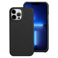 Bright Orange Mobile Phone Case With Coated Leather Case Protective Slim Phone Case Cowhide Genuine Leather Phone Case for iPhone 14 13 Pro Max Luxury Back Cover Stevvex