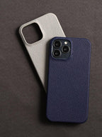 Bright Orange Mobile Phone Case With Coated Leather Case Protective Slim Phone Case Cowhide Genuine Leather Phone Case for iPhone 14 13 Pro Max Luxury Back Cover Stevvex