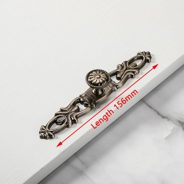 Bronze Door Handles Cabinet Handle Antique Cabinet Pulls Wardrobe Drawer Knobs Zinc Alloy Cupboard Furniture Hardware Center Shabby Chic Drawer Pulls Handles Antique Bronze Kitchen Cabinet Drop Bail Pulls Handles Stevvex