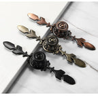 Bronze Door Handles Cabinet Handle Antique Cabinet Pulls Wardrobe Drawer Knobs Zinc Alloy Cupboard Furniture Hardware Center Shabby Chic Drawer Pulls Handles Antique Bronze Kitchen Cabinet Drop Bail Pulls Handles Stevvex