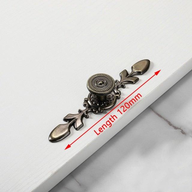 Bronze Door Handles Cabinet Handle Antique Cabinet Pulls Wardrobe Drawer Knobs Zinc Alloy Cupboard Furniture Hardware Center Shabby Chic Drawer Pulls Handles Antique Bronze Kitchen Cabinet Drop Bail Pulls Handles Stevvex