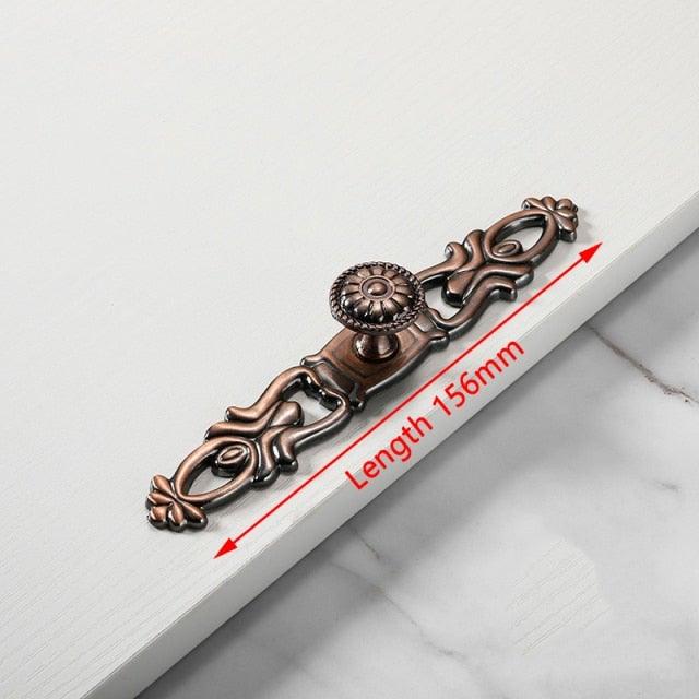 Bronze Door Handles Cabinet Handle Antique Cabinet Pulls Wardrobe Drawer Knobs Zinc Alloy Cupboard Furniture Hardware Center Shabby Chic Drawer Pulls Handles Antique Bronze Kitchen Cabinet Drop Bail Pulls Handles Stevvex