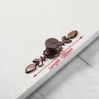 Bronze Door Handles Cabinet Handle Antique Cabinet Pulls Wardrobe Drawer Knobs Zinc Alloy Cupboard Furniture Hardware Center Shabby Chic Drawer Pulls Handles Antique Bronze Kitchen Cabinet Drop Bail Pulls Handles Stevvex
