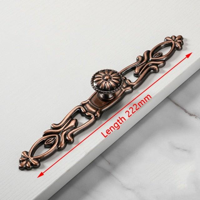 Bronze Door Handles Cabinet Handle Antique Cabinet Pulls Wardrobe Drawer Knobs Zinc Alloy Cupboard Furniture Hardware Center Shabby Chic Drawer Pulls Handles Antique Bronze Kitchen Cabinet Drop Bail Pulls Handles Stevvex