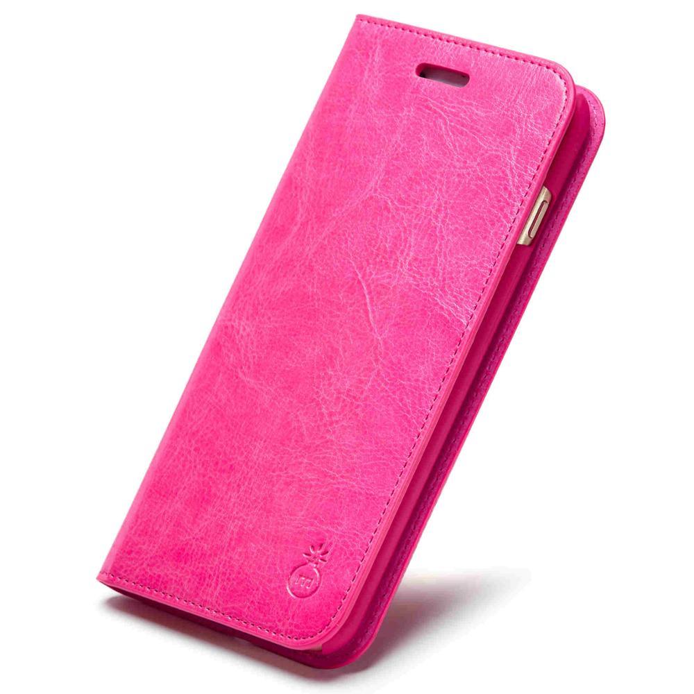 Brown Genuine Leather Flip Case For iPhone Luxury Wallet Card Cover For iPhone 14 13 Leather iPhone Case Kickstand Card Holder Flip Leather Wallet Phone Case Stevvex