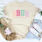 Bruh Formerly Known As Mom Tee Peachy Sunday