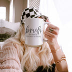 Bruh 16oz Ceramic Coffee Mug - Funny Statement Morning Tea Cup