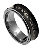 Black Spinner Ring KingdomWear