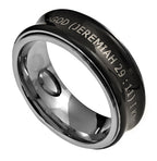 Black Spinner Ring KingdomWear