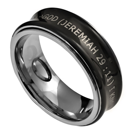 Black Spinner Ring KingdomWear