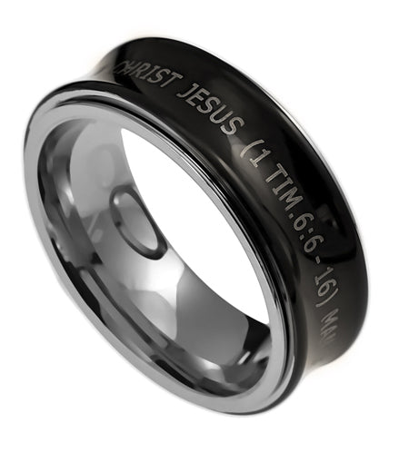 Black Spinner Ring KingdomWear