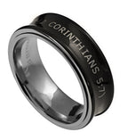 Black Spinner Ring KingdomWear