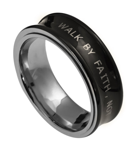Black Spinner Ring KingdomWear