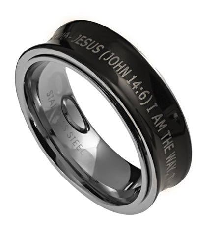 Black Spinner Ring KingdomWear