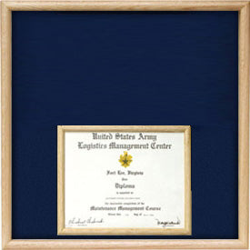 US Marine Corp Certificate Display Case in bottom. The Military Gift Store