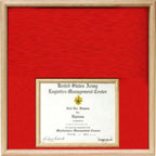 Air Force certificate at bottom Display case. The Military Gift Store