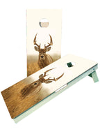 Buck In Corn Field Cornhole Boards - SJB-DIAMOND ELITES