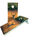 Buck In Cornfield Cornhole Board Set - SJB-DIAMOND ELITES