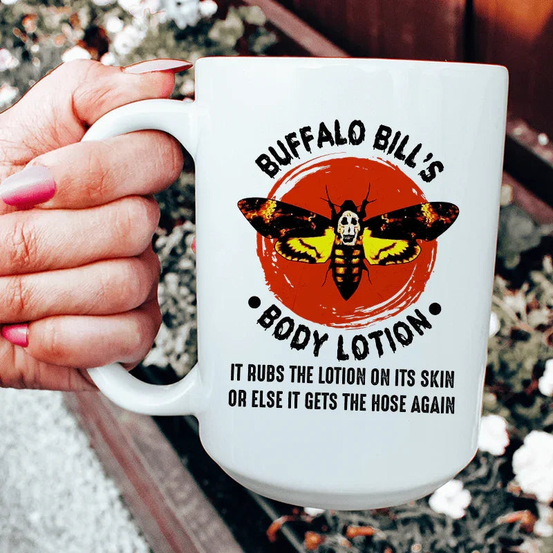 Buffalo Bill's Body Lotion Ceramic Mug 15 oz Peachy Sunday
