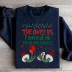 Bulbs And Sweets Sweatshirt Peachy Sunday