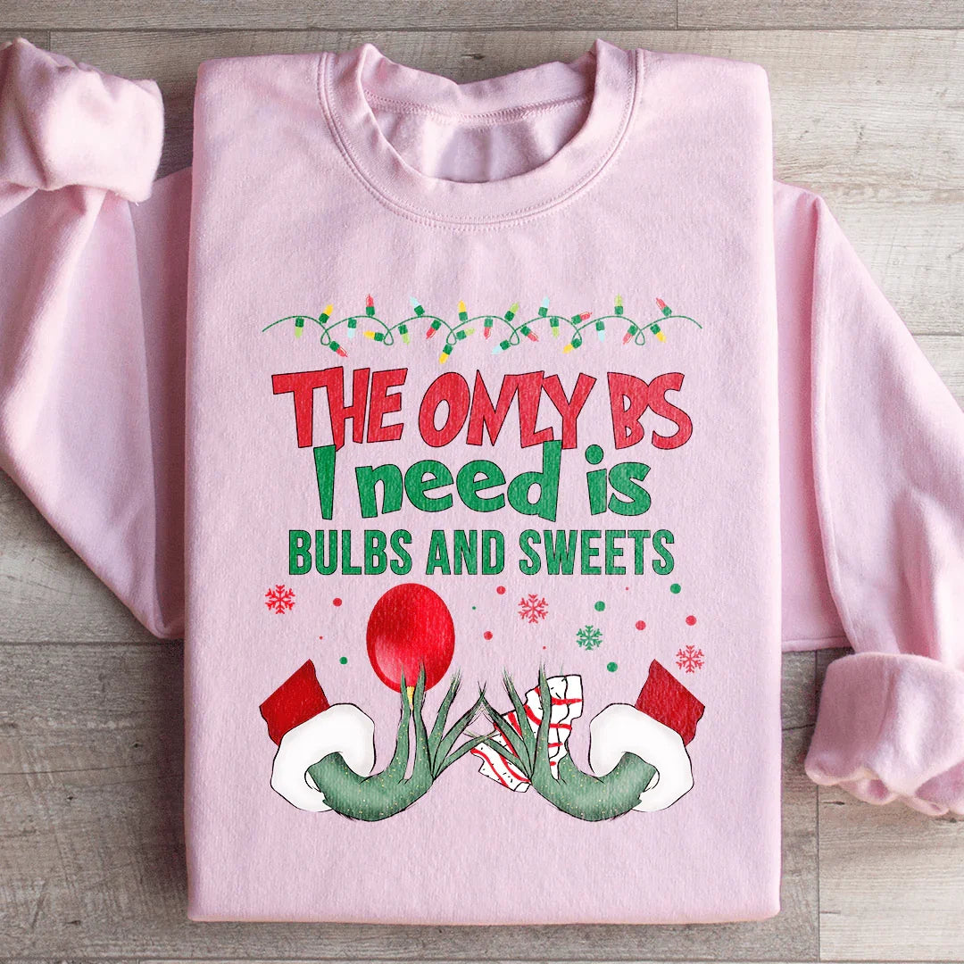 Bulbs And Sweets Sweatshirt Peachy Sunday