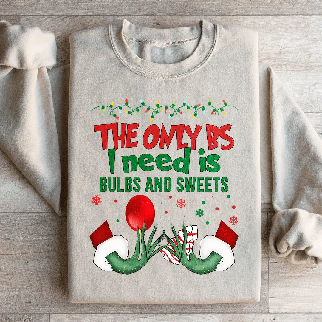 Bulbs And Sweets Sweatshirt Peachy Sunday