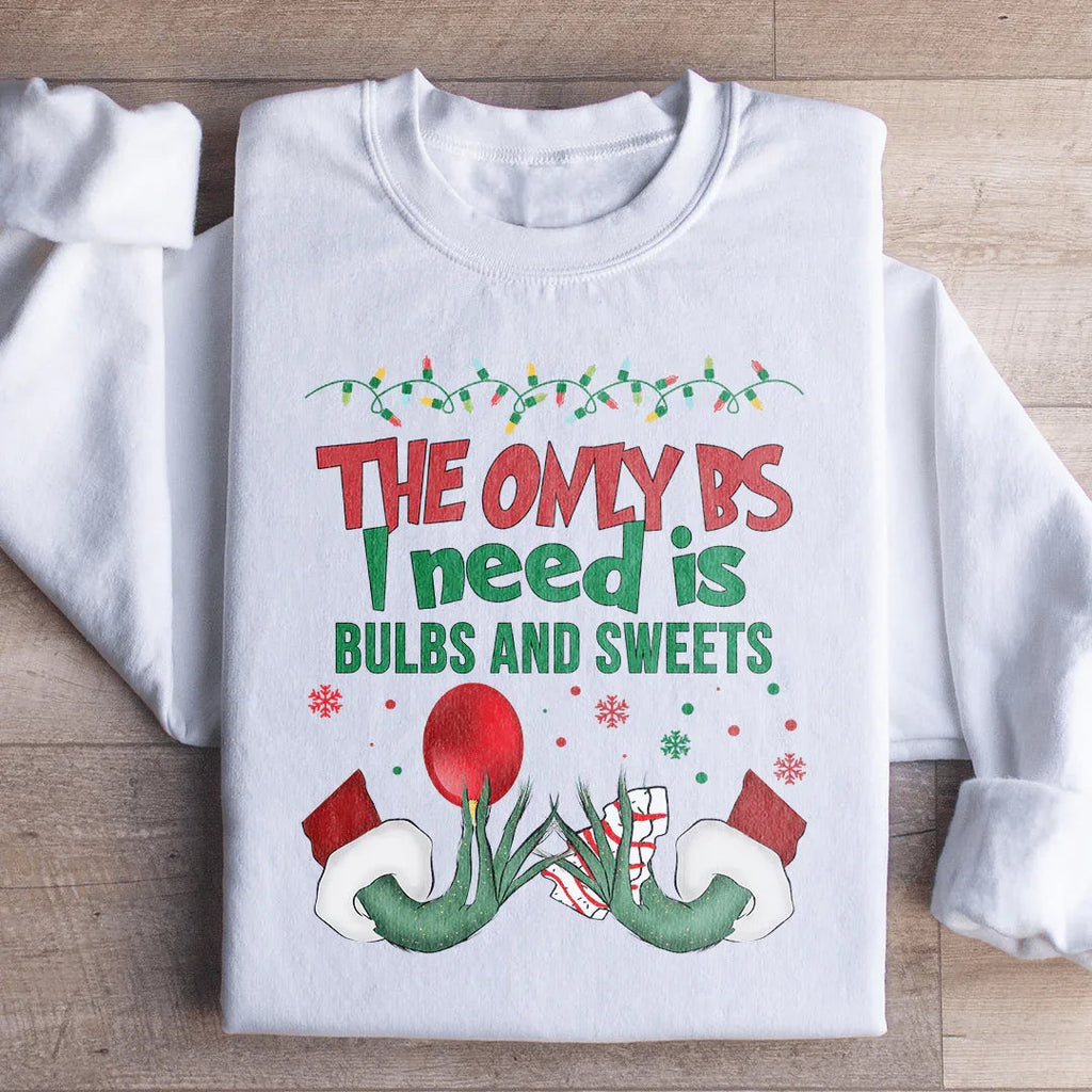 Bulbs And Sweets Sweatshirt Peachy Sunday