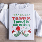Bulbs And Sweets Sweatshirt Peachy Sunday