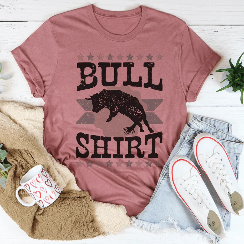 Bull Shirt Tee Peachy Sunday