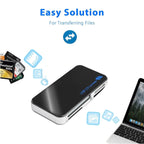 USB 3.0 Memory Card Reader Adapter 5GBPS Fit For CF/TF/SD/Micro SD/XD/M2/MS Card Pi-Mart