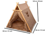 Bunny Play Tent & Play Mat | Indoor Teepee for Kids Lootquake LLC