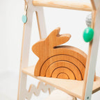 Wooden Bunny Stacker - SJB-DIAMOND ELITES