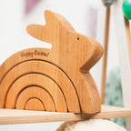 Wooden Bunny Stacker - SJB-DIAMOND ELITES