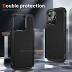 Business Black Shockproof Armor Case for iPhone 14 Pro Max 14 Plus 13 12 Hard Cover Heavy Duty Case Shockproof Ultra-Slim Non-slip iPhone Powerful Protective Phone Case for iPhone Stevvex