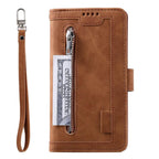 Business Blue New Cards Flip Leather Case For iPhone 14 13 12 11 Pro Max 10 X 6 6s 7 8 Plus XR XS Max Multifunctional Wallet Phone Case  Multi-Card Wallet Leather iphone Case Stevvex
