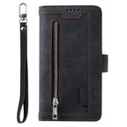 Business Blue New Cards Flip Leather Case For iPhone 14 13 12 11 Pro Max 10 X 6 6s 7 8 Plus XR XS Max Multifunctional Wallet Phone Case  Multi-Card Wallet Leather iphone Case Stevvex