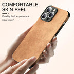 Business Iphone PU Leather Phone Case For iPhone 13 12 11 14 Pro Max Mini XR XS X Luxury Silicone Shockproof Soft Cover Ultra Thin Slim Leather Case Anti-Scratch Hard Back Cover for iPhone Stevvex