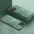 Business Iphone PU Leather Phone Case For iPhone 13 12 11 14 Pro Max Mini XR XS X Luxury Silicone Shockproof Soft Cover Ultra Thin Slim Leather Case Anti-Scratch Hard Back Cover for iPhone Stevvex