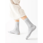 Business Simple White Cotton Socks 10 Pairs Men Breathable Socks Spring Summer Socks for Men Heavy Duty Reinforced Cotton Socks For Men Stevvex