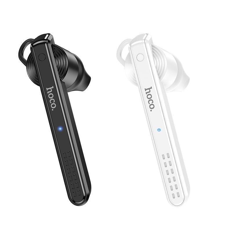 Business Style Bluetooth 5.1 Earphone Single Handsfree Wireless Bluetooth Headset Concise Wireless Earbuds With Microphone Bluetooth Over Ear Headphones, Wireless 5.0/Wired Headset, 55Hrs Playtime,Deep Bass, Soft Earmuffs & Light Weight, Stevvex